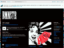 Tablet Screenshot of bmonster.bandcamp.com