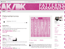 Tablet Screenshot of akdk.bandcamp.com