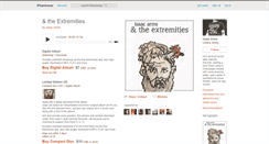 Desktop Screenshot of isaacarms.bandcamp.com