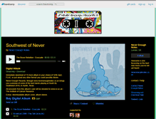 Tablet Screenshot of neverenoughnotes.bandcamp.com