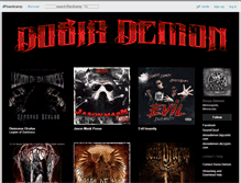 Tablet Screenshot of dosiademon.bandcamp.com