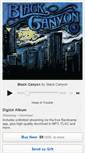 Mobile Screenshot of blackcanyon.bandcamp.com