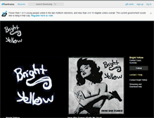 Tablet Screenshot of brightyellow.bandcamp.com