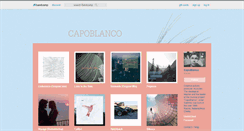 Desktop Screenshot of capoblanco.bandcamp.com