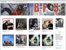 Tablet Screenshot of bpos.bandcamp.com