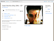 Tablet Screenshot of casavecchia.bandcamp.com