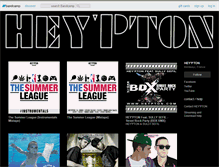 Tablet Screenshot of heypton.bandcamp.com