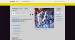 Desktop Screenshot of jackhines.bandcamp.com