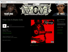 Tablet Screenshot of moneymotivent.bandcamp.com