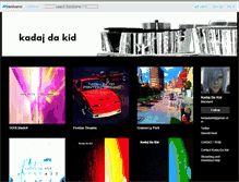 Tablet Screenshot of kadajdakid.bandcamp.com