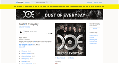 Desktop Screenshot of dustofeveryday.bandcamp.com