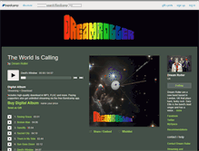 Tablet Screenshot of dreamroller.bandcamp.com