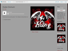 Tablet Screenshot of hang.bandcamp.com