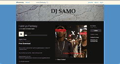 Desktop Screenshot of djsamo.bandcamp.com