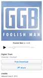 Mobile Screenshot of ggbmusic1.bandcamp.com