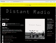 Tablet Screenshot of distantradio.bandcamp.com