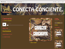 Tablet Screenshot of conectaconciente.bandcamp.com
