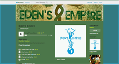 Desktop Screenshot of edensempire.bandcamp.com