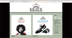 Desktop Screenshot of krayx.bandcamp.com