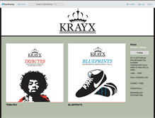 Tablet Screenshot of krayx.bandcamp.com