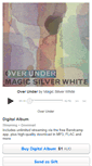 Mobile Screenshot of magicsilverwhite.bandcamp.com