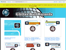 Tablet Screenshot of glitterballrecords.bandcamp.com