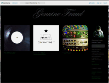 Tablet Screenshot of genuinefraud.bandcamp.com