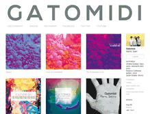 Tablet Screenshot of gatomidi.bandcamp.com