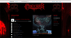 Desktop Screenshot of cruxiter.bandcamp.com