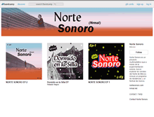 Tablet Screenshot of nortesonoro.bandcamp.com