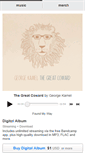 Mobile Screenshot of georgekamel.bandcamp.com