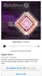 Mobile Screenshot of function.bandcamp.com