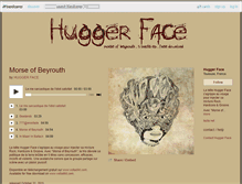 Tablet Screenshot of huggerface.bandcamp.com