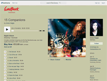 Tablet Screenshot of annehaigis.bandcamp.com