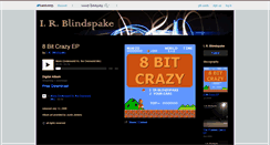 Desktop Screenshot of irblindspake.bandcamp.com