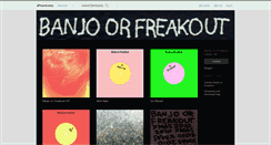 Desktop Screenshot of banjoorfreakout.bandcamp.com