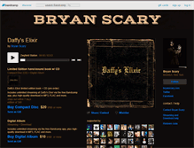 Tablet Screenshot of bryanscary.bandcamp.com