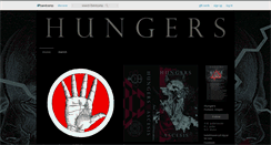 Desktop Screenshot of hungers.bandcamp.com