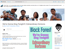 Tablet Screenshot of blackforestband.bandcamp.com