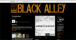 Desktop Screenshot of blackalley.bandcamp.com