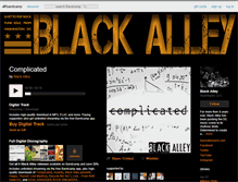 Tablet Screenshot of blackalley.bandcamp.com