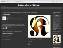 Tablet Screenshot of laboratorynoise.bandcamp.com