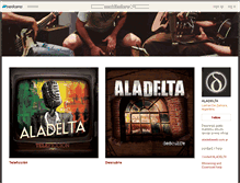 Tablet Screenshot of aladelta.bandcamp.com