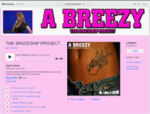 Tablet Screenshot of abreezy.bandcamp.com
