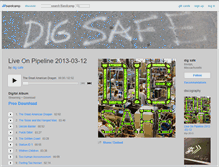 Tablet Screenshot of digsafe.bandcamp.com