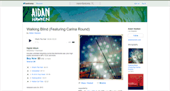 Desktop Screenshot of aidanhawken.bandcamp.com