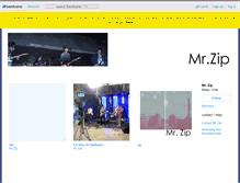 Tablet Screenshot of mrzip.bandcamp.com