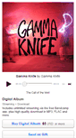 Mobile Screenshot of gammaknife.bandcamp.com