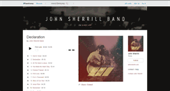 Desktop Screenshot of johnsherrill.bandcamp.com