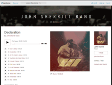 Tablet Screenshot of johnsherrill.bandcamp.com